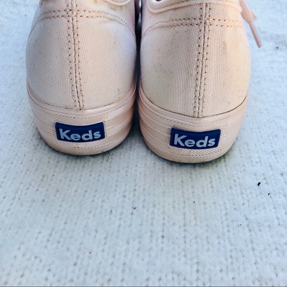 Keds Triple Kick Light Pink Canvas by Anthropology - Picture 7 of 8